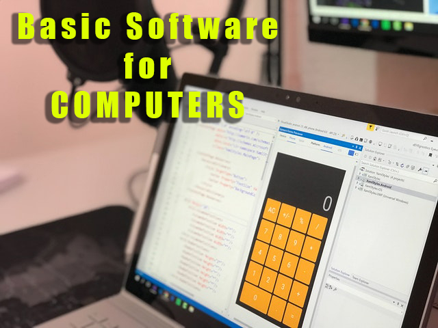 Important different types of computer software